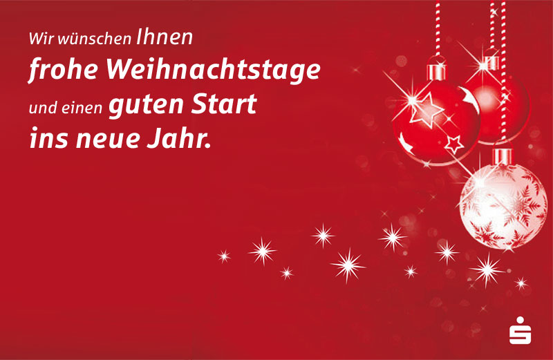 Weihnachten und das Jahresende stehen vor der Tür: Einige wichtige