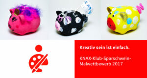 Endergebnis beim Sparschwein-Malwettbewerb 2017