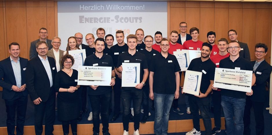 Energie-Scouts OWL: Auszubildende für Projekte ausgezeichnet