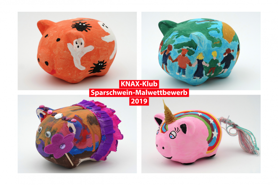Sparschwein-Malwettbewerb 2019: Die Gewinner stehen fest!