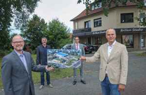 Sparkasse Bielefeld: Neue Filiale in Senne eröffnet im Spätsommer 2021.