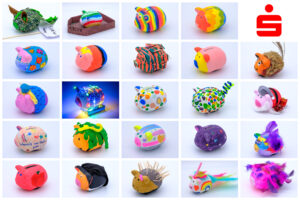 KNAX-Klub Sparschwein-Malwettbewerb 2021 der Sparkasse Bielefeld