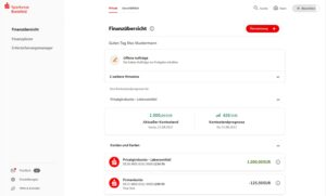 Finanzübersicht im neuen Online-Banking